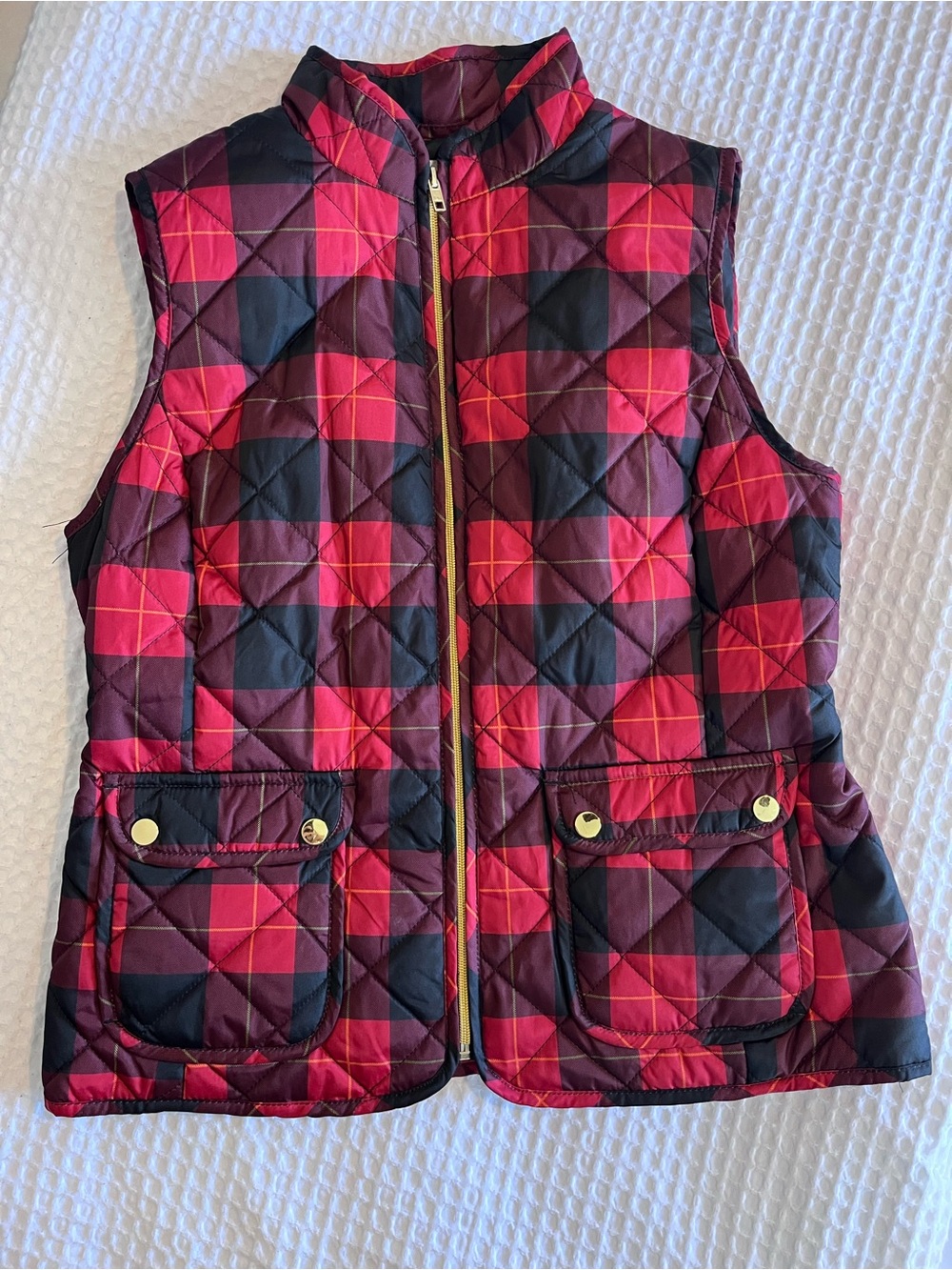 St John’s Bay Plaid Vest